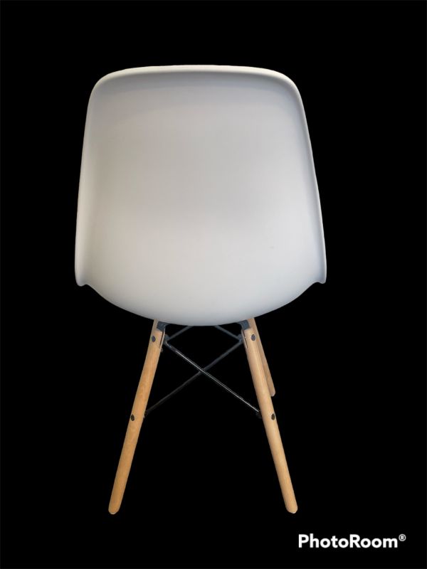 Photo 1 of (2)PC ASHLEY JASPENI WHITE SIDE CHAIRS