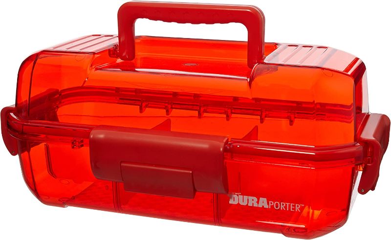 Photo 1 of DURAPORTER PORTABLE TRANSPORT BOX RED 13” X 7” H7”