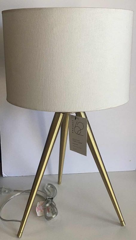 Photo 1 of PROJECT 62 DELAVAN TABLE LAMP 12” X 22”