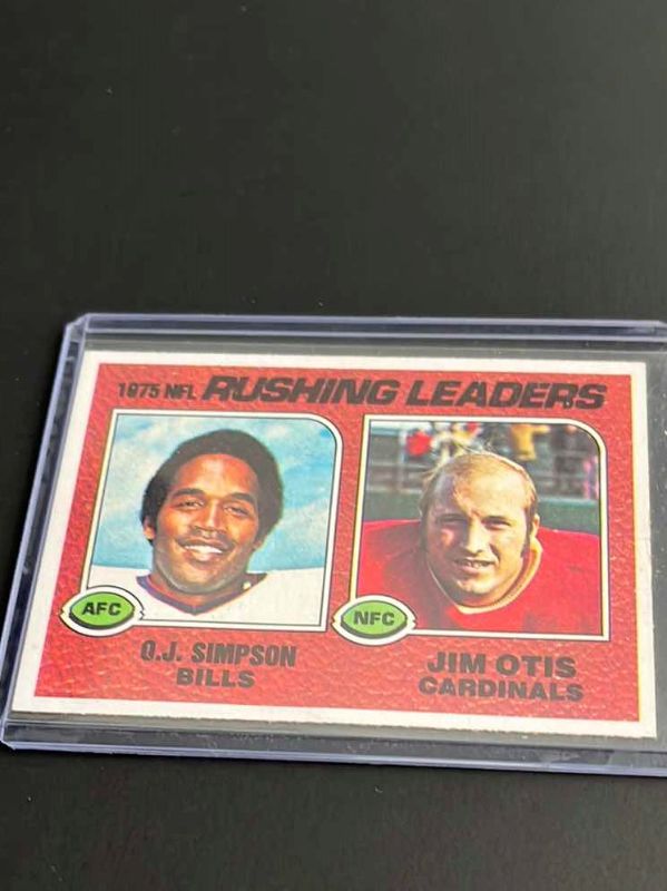 Photo 1 of 1976 O.J SIMPSON TOPPS CARD 203