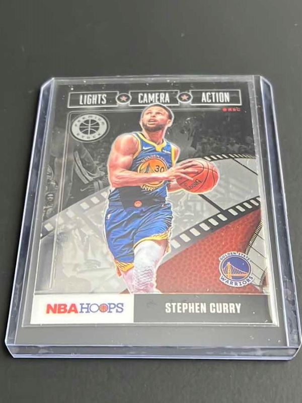 Photo 1 of 2019 STEPHEN CURRY PANINI LIGHTS, CAMERA, ACTION CARD 2