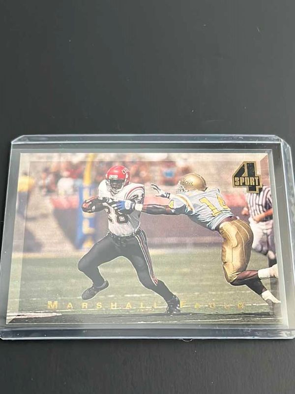 Photo 1 of 1994 MARSHALL FAULK CLASSIC ROOKIE CARD 52