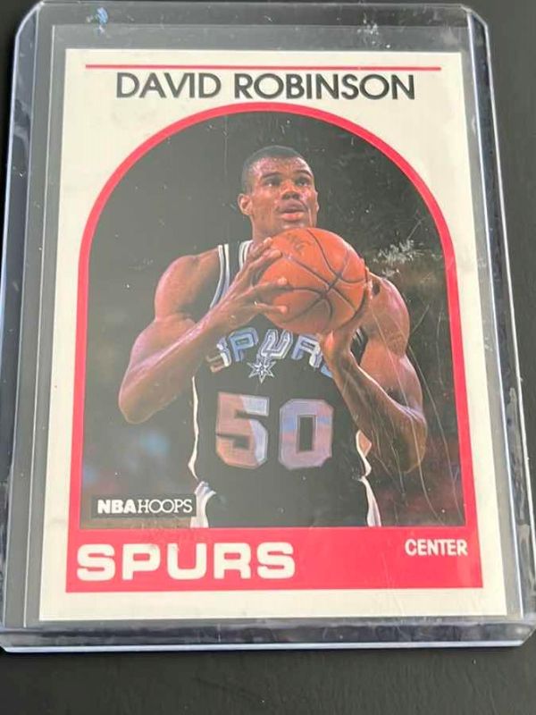 Photo 1 of 1989 DAVID ROBINSON ROOKIE CARD 310