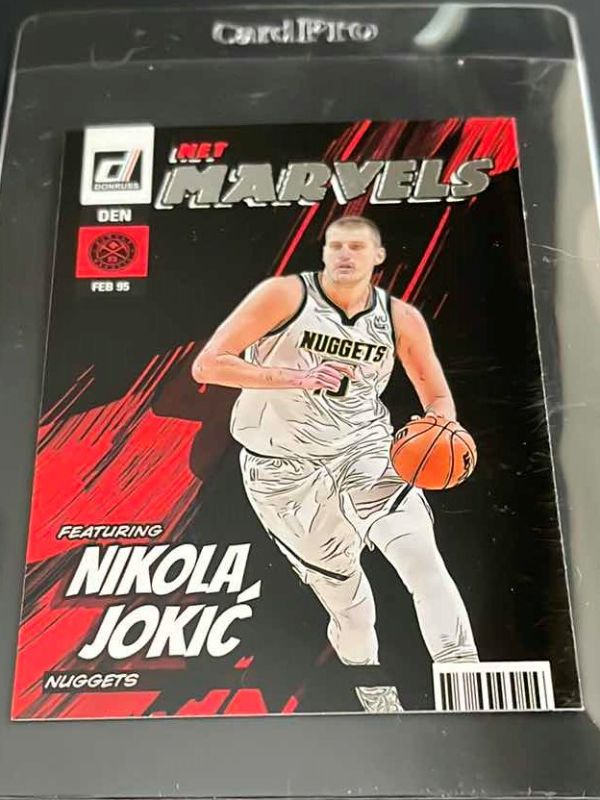 Photo 1 of 2022 NIKOLA JOKIC PANINI NET MARVELS CARD 13