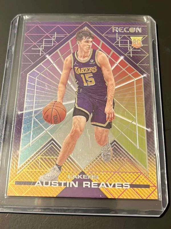 Photo 1 of 2021 AUSTIN REAVES PANINI RECON ROOKIE CARD 215