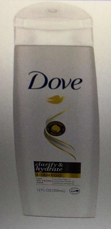 Photo 1 of DOVE NUTRITIVE SOLUTIONS CLARIFY AND HYDRATE SHAMPOO 12OZ. SET OF 3