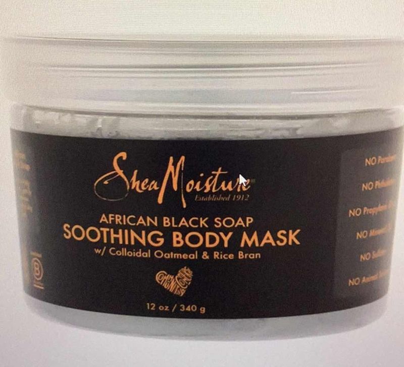 Photo 1 of SHEA MOISTURE AFRICAN BLACK SOAP SOOTHING BODY MASK SET OF 3