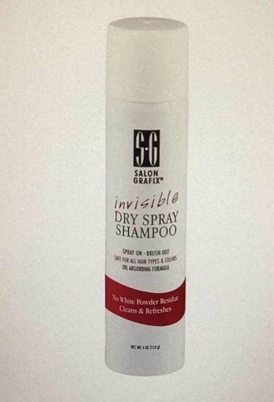 Photo 1 of SALON GRAFIX PROFESSIONAL INVISIBLE DRY SPRAY SHAMPOO 4OZ SET OF 2