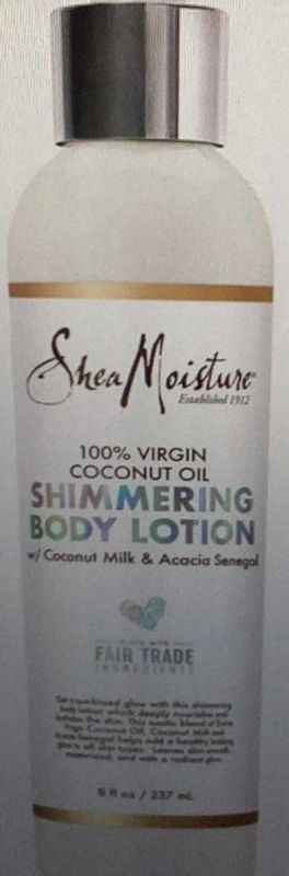 Photo 1 of SHEA MOISTURE COCONUT OIL SHIMMERING BODY LOTION 8OZ SET OF 3