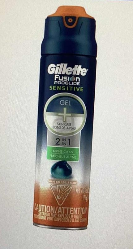 Photo 1 of GILLETTE FUSION PROGLIDE SENSITIVE GEL SET OF 3