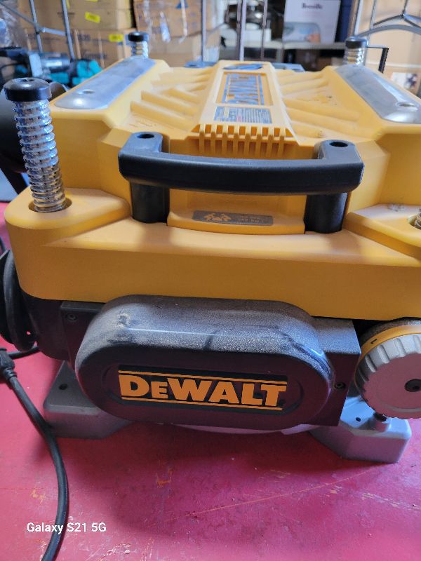 Photo 1 of DEWALT DW735 13" THICKNESS PLANER