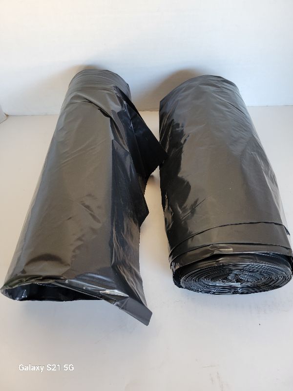 Photo 1 of 2 X HEAVY DUTY 47" X 60" TRASH BAG ROLLS OF 15 EACH