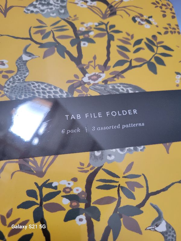 Photo 2 of DWELL STUDIO TAB FILE FOLDERS 