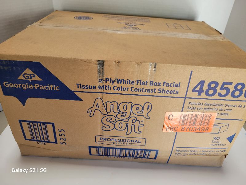 Photo 1 of ANGEL SOFT 2-PLY FACIAL TISSUE 30 BOXES 48580