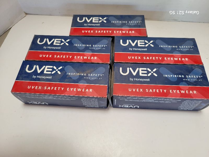 Photo 1 of 5 X UVEX SAFETY EYEWEAR