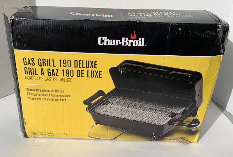 Photo 1 of CHAR-BROIL GAS GRILL 190 DELUXE