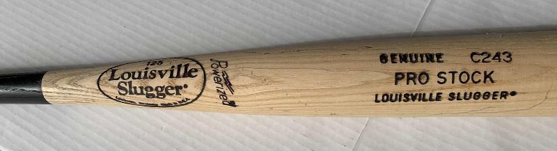 Photo 1 of LOUISVILLE SLUGGER C243 GENUINE PRO STOCK 32" 30OZ TPX WOOD BASEBALL BAT