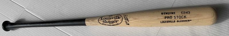 Photo 1 of LOUISVILLE SLUGGER C243 GENUINE PRO STOCK 32" 30OZ TPX WOOD BASEBALL BAT