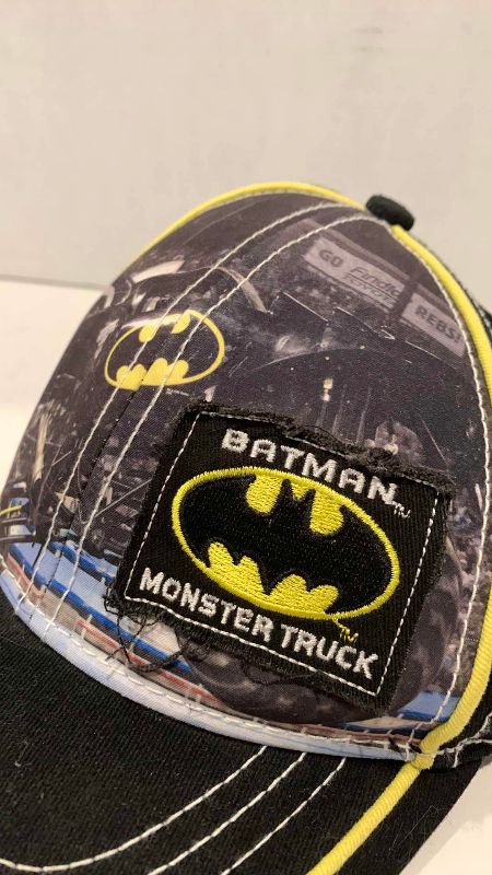 Photo 2 of BATMAN MONSTER TRUCK HAT FROM MONSTER JAM