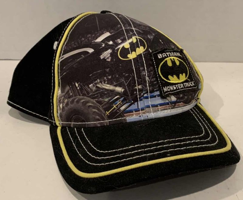 Photo 1 of BATMAN MONSTER TRUCK HAT FROM MONSTER JAM