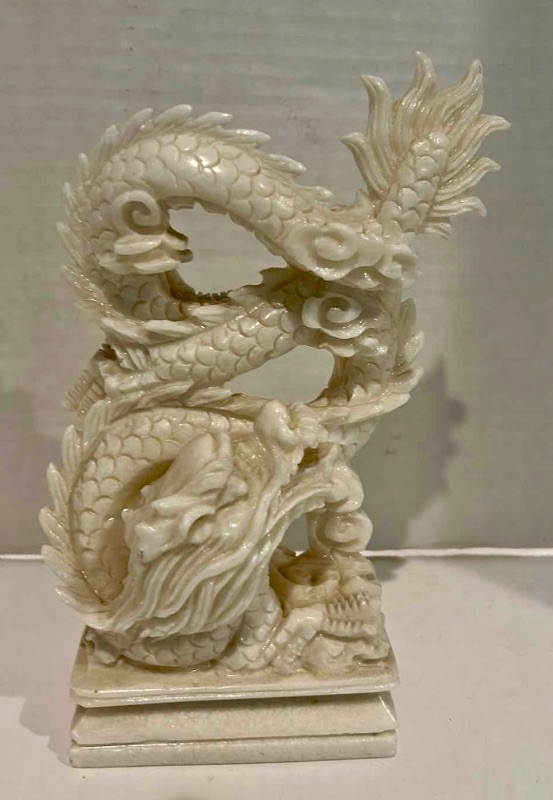 Photo 1 of CARVED STONE DRAGON 10”