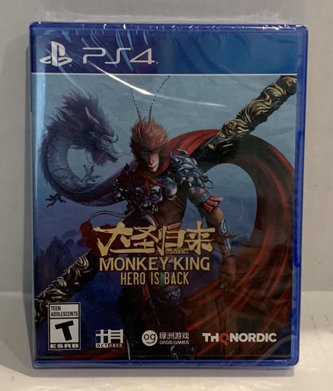 Photo 1 of PS4 MONKEY KING HERO IS BACK SEALED