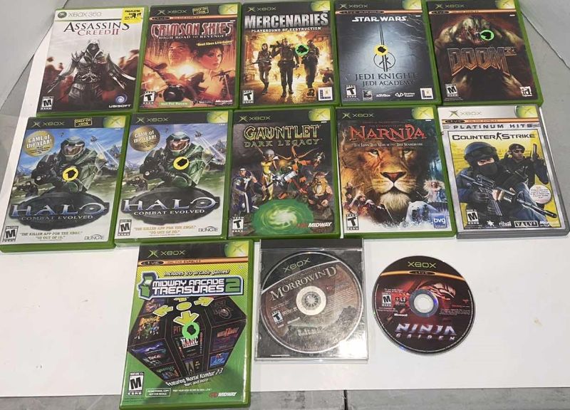 Photo 1 of 11- ASSORTED XBOX GAMES