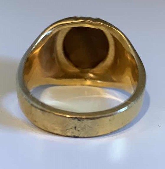 Photo 1 of 10K MENS CATS EYES RINGS