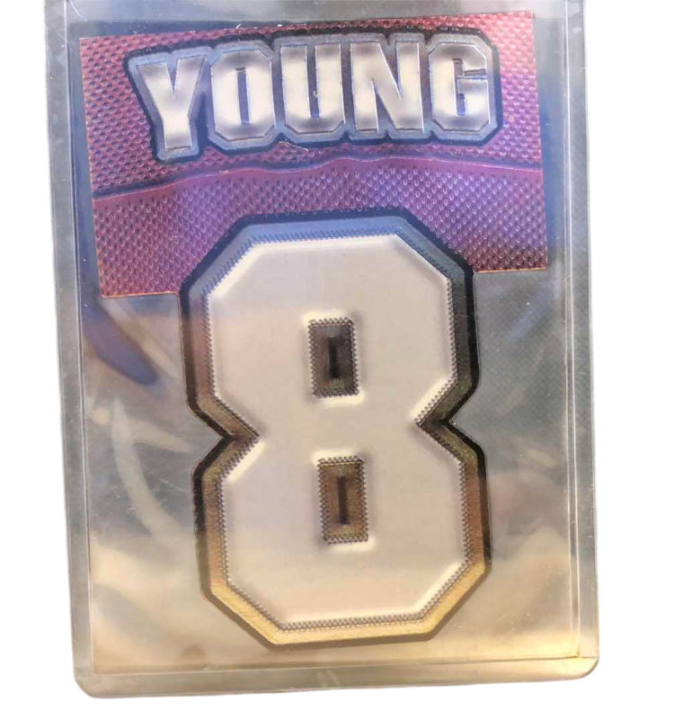 Photo 1 of 1997 PACIFIC STEVE YOUNG BIG NUMBERS #20 FOOTBALL CARD
