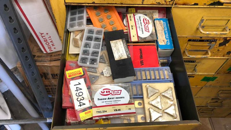 Photo 1 of 2 TRAYS OF THROWAWAY INSERTS