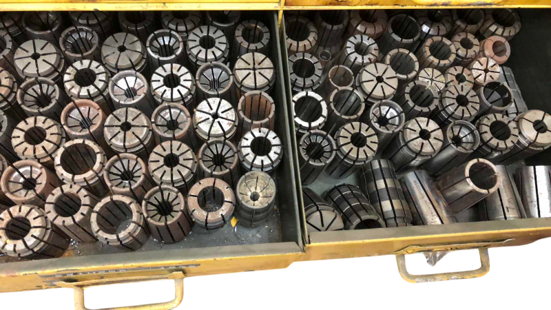 Photo 1 of 2 DRAWERS OF COLLETS