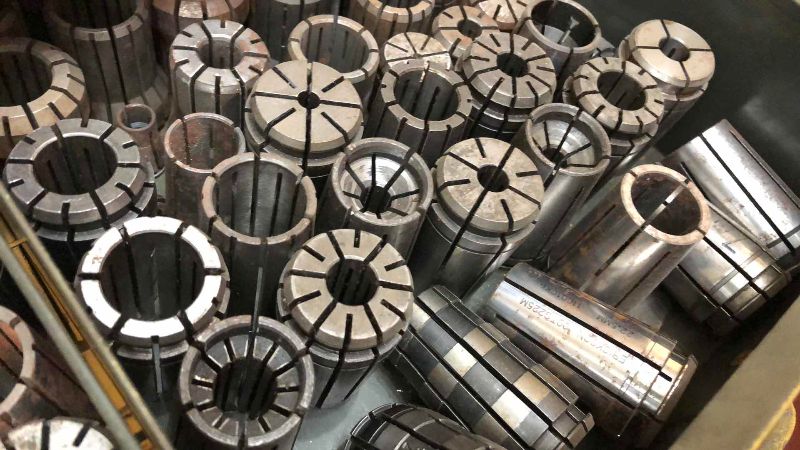 Photo 1 of 2 DRAWERS OF COLLETS