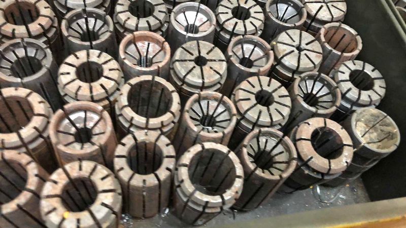 Photo 1 of 2 DRAWERS OF COLLETS