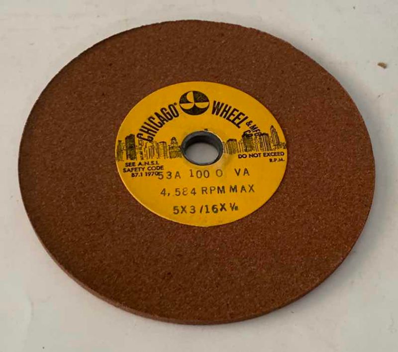 Photo 1 of CHICAGO BRAND GRINDING WHEEL (18PCS)