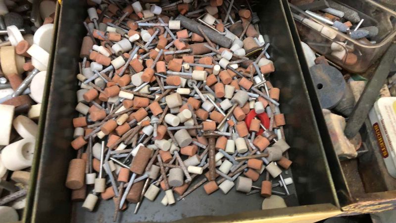Photo 1 of 3 TRAYS OF SANDING BITS