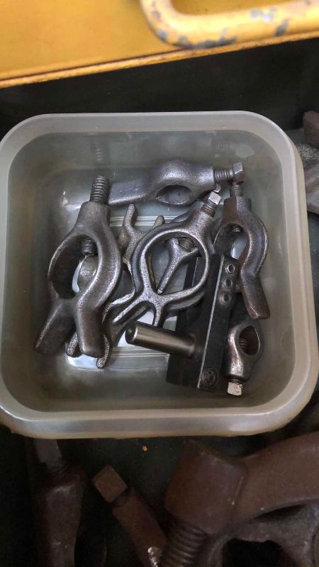 Photo 1 of ASSORTED TYPES OF CLAMPS