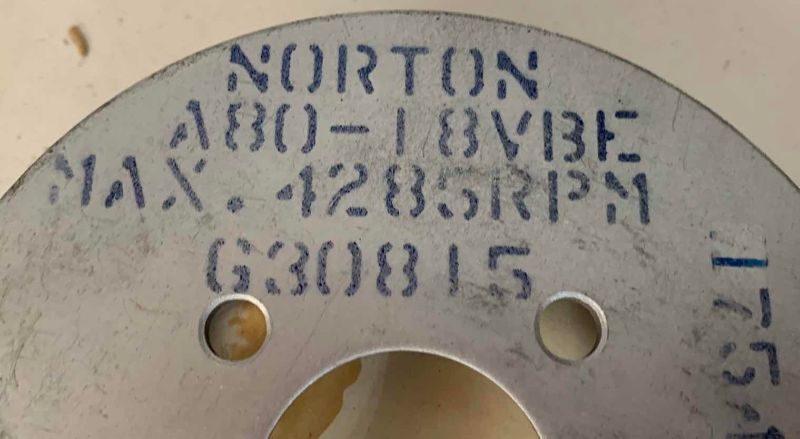 Photo 1 of 8 NORTON GRINDING WHEELS