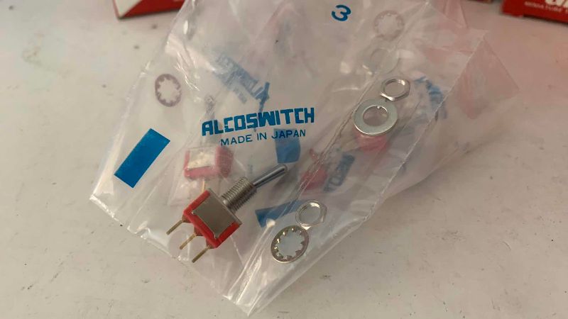 Photo 1 of 6 BOXES OF MINIATURE TOGGLE AND ROCKER SWITCHS