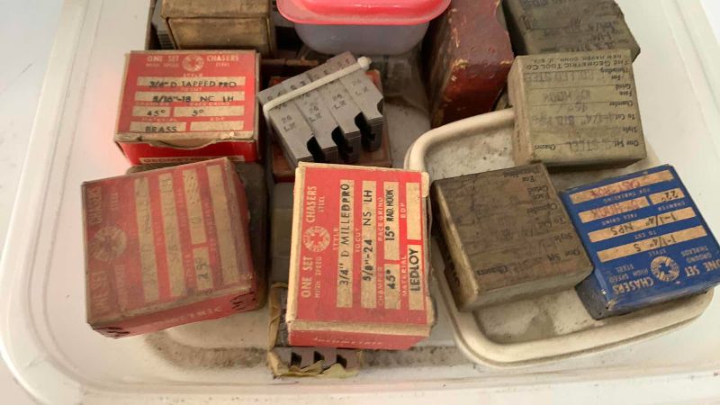 Photo 1 of BOX OF THREAD CHASERS