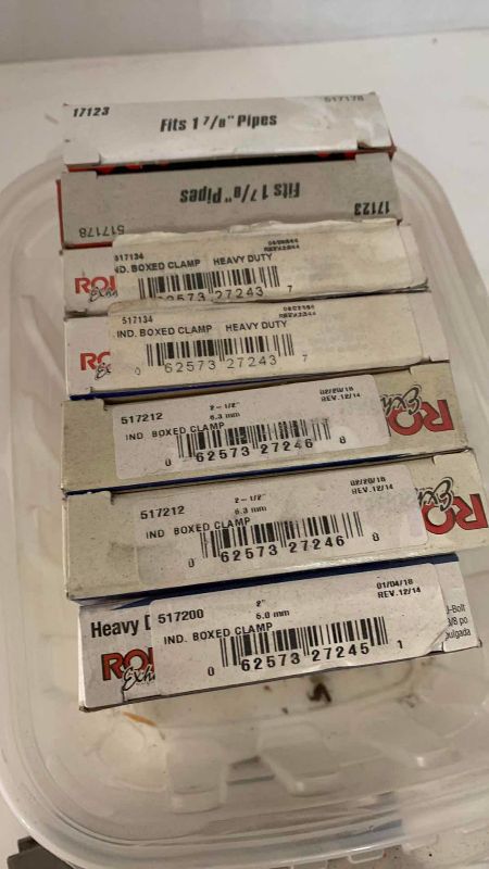 Photo 1 of 8 MUFFLER CLAMPS