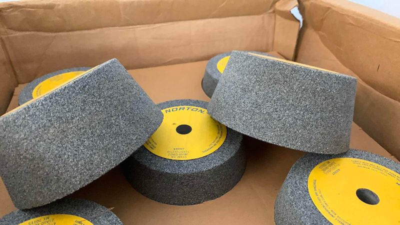 Photo 1 of 8 CUP WHEELS 60 GRIT 4 1/2” X 1/2”