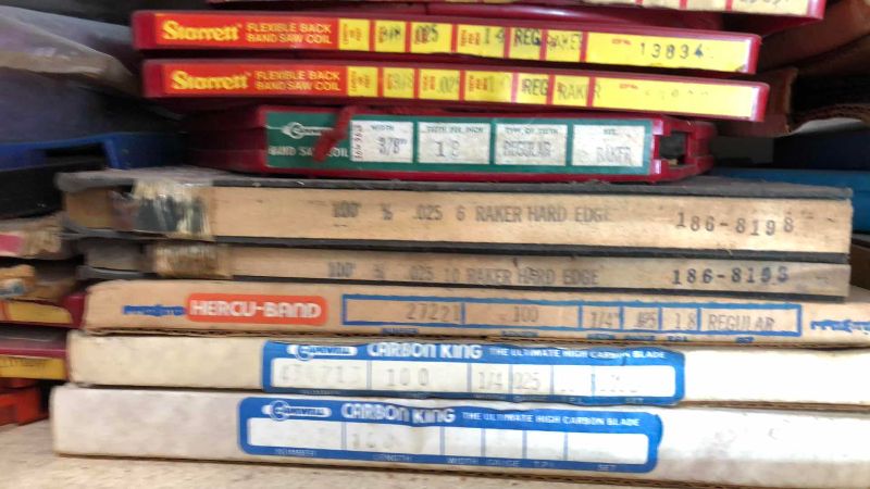 Photo 1 of BAND SAW BLADES