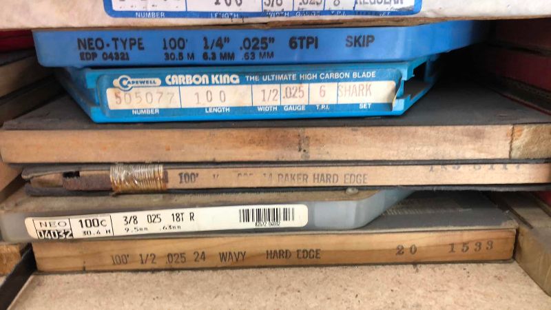 Photo 1 of BAND SAW BLADES