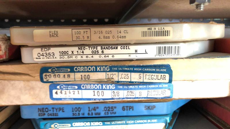 Photo 1 of BAND SAW BLADES