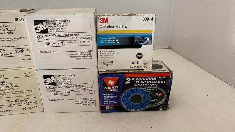 Photo 1 of 8 DIFFERENT TYPES GRINDER DISC’S