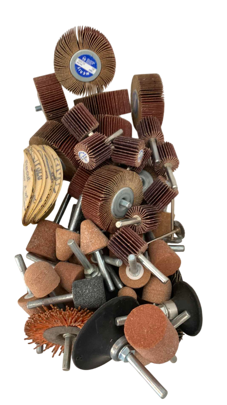 Photo 1 of ASSORTED GRINDING WHEELS