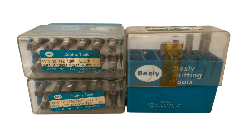 Photo 1 of 3 SETS OF BESLY CUTTING TOOLS