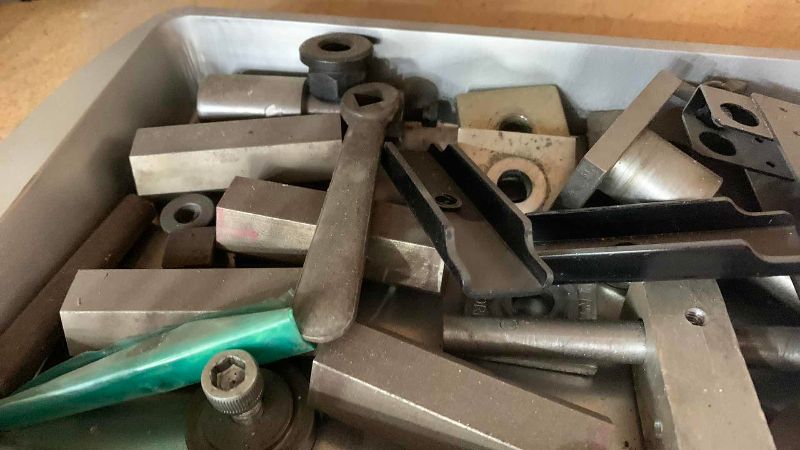 Photo 1 of 2 CONTAINERS OF MACHINIST PARTS