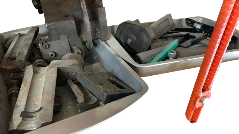 Photo 1 of 2 CONTAINERS OF MACHINIST PARTS