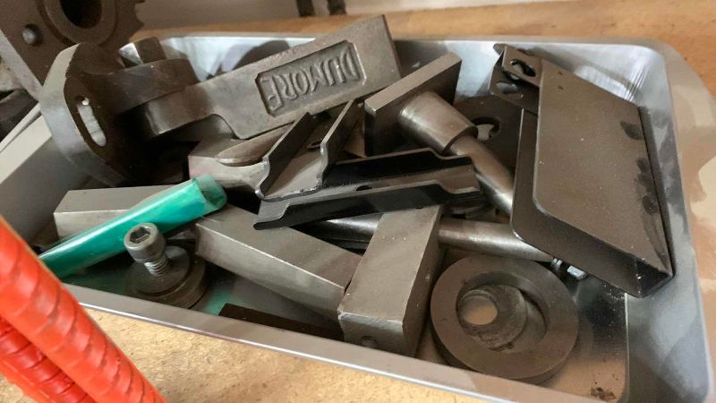 Photo 1 of 2 CONTAINERS OF MACHINIST PARTS